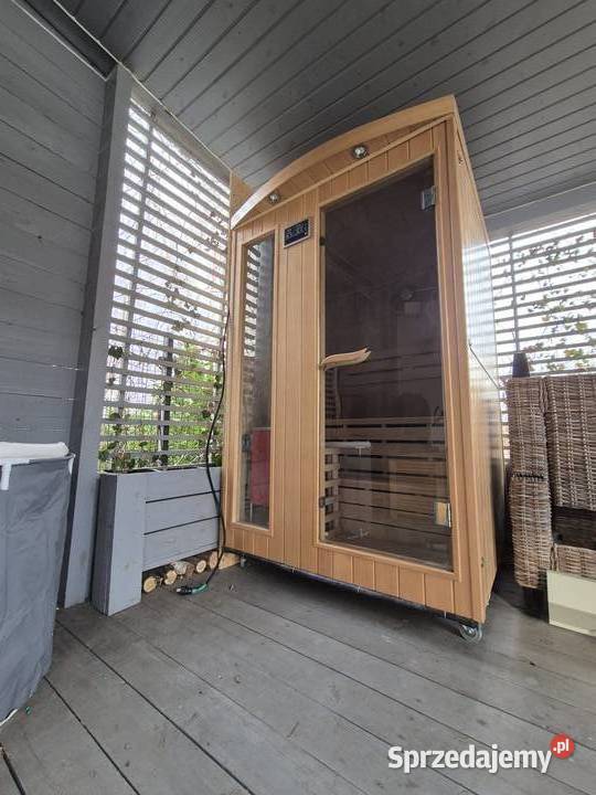 Sauna fińska sucha zewnetrzna piec kamienie Wrocław sprzedam