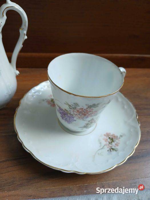 Przedwojenny zestaw porcelany Jager wzór Porcelana i szkło Kraków