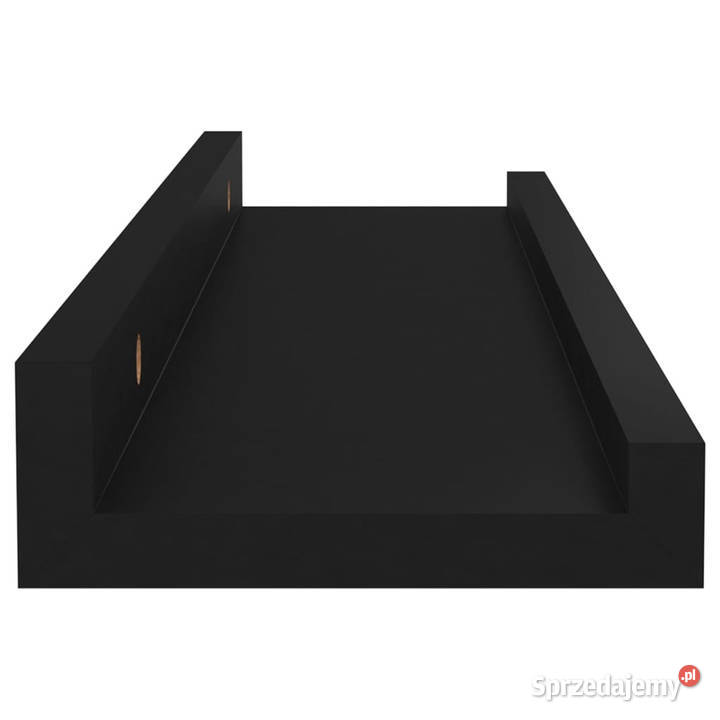Półki ścienne 4 czarne 40x9x3 WM326667 Warszawa sprzedam