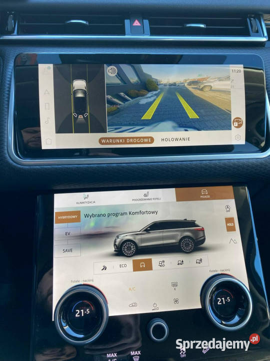 Land Rover Range Rover VELAR virtual czujnik zmierzchu Żory