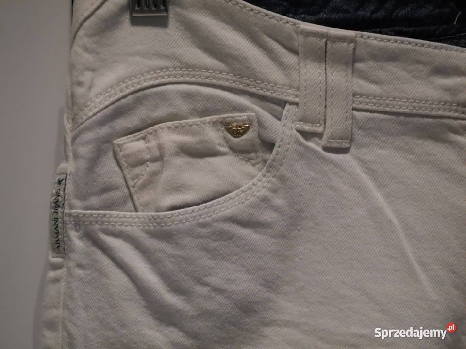 Armani Jeans świetne spodnie cyrkonie 36 S Wrocław