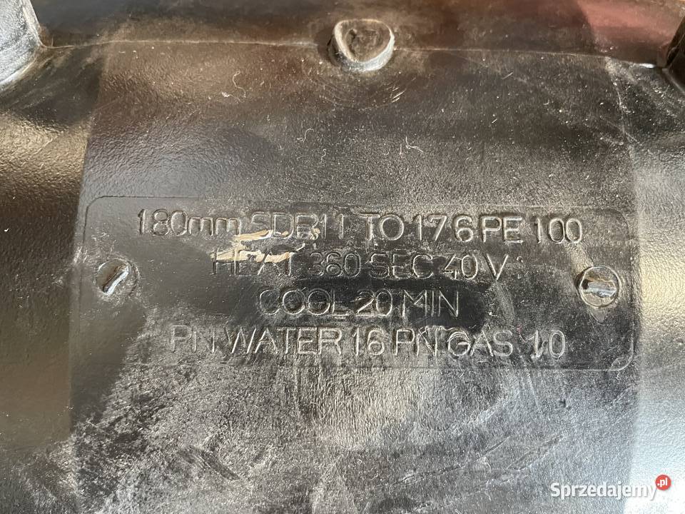 Mufa elektrooporowa d180 PE100 SDR11 PN10