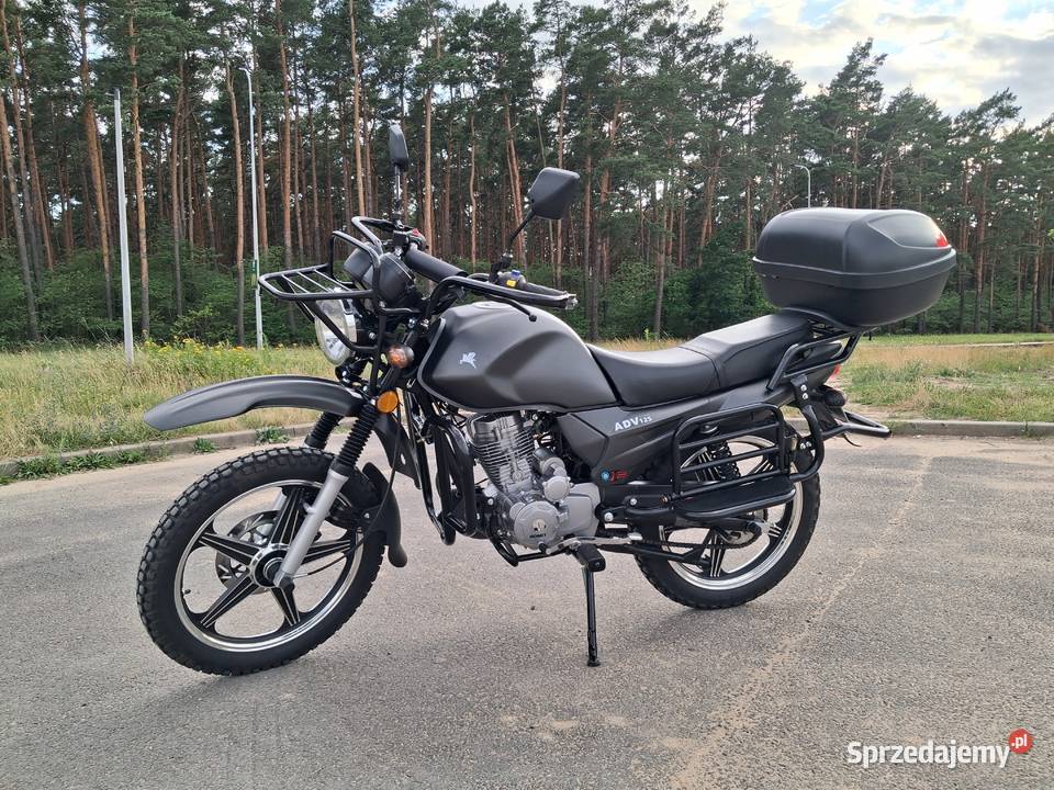 Romet ADV 125 przegląd i OC na przebieg 1220