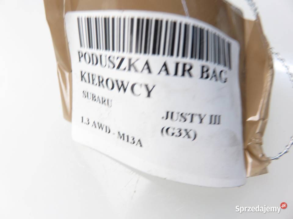 PODUSZKA KIEROWCY SUBARU JUSTY G3X 4815086G10