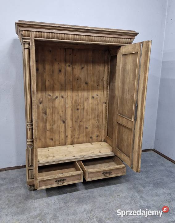 Ładna Orzechowa Szafa Eklektyczna AntykiMarki Marki