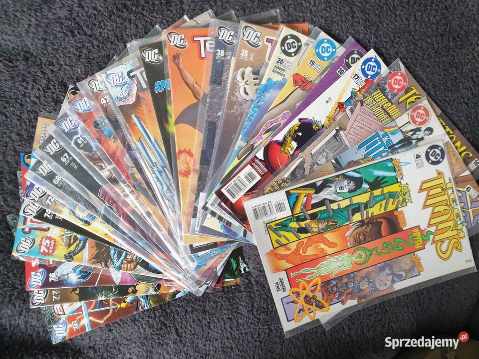 Teen Titans kolekcja 23 komiksów DC USA Gdynia sprzedam