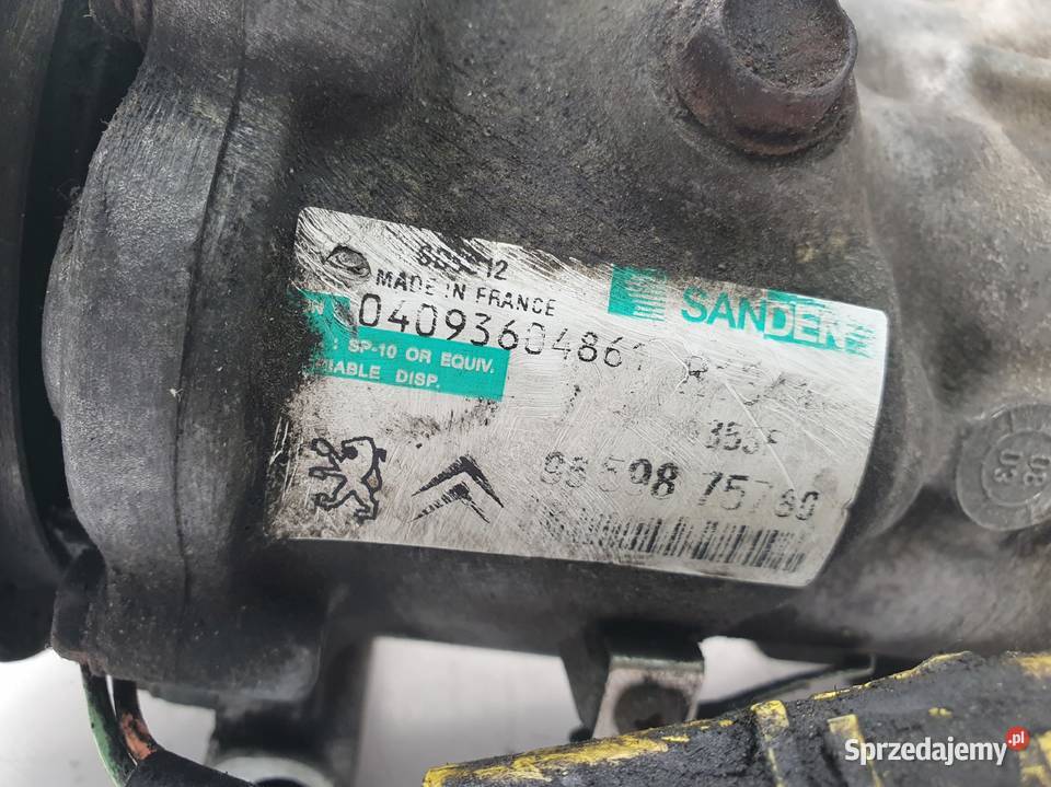 SPRĘŻARKA KLIMATYZACJI Peugeot 207 14 VTi Chełm
