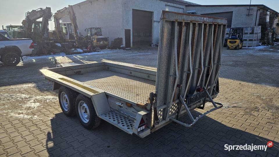 Przyczepa laweta Brenderup 35t wciągarka nowe Brenderup Sochaczew