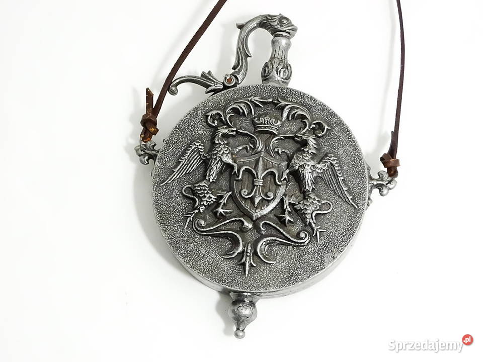 Metalowa ozdobna prochownica historyczny lubelskie Biłgoraj sprzedam