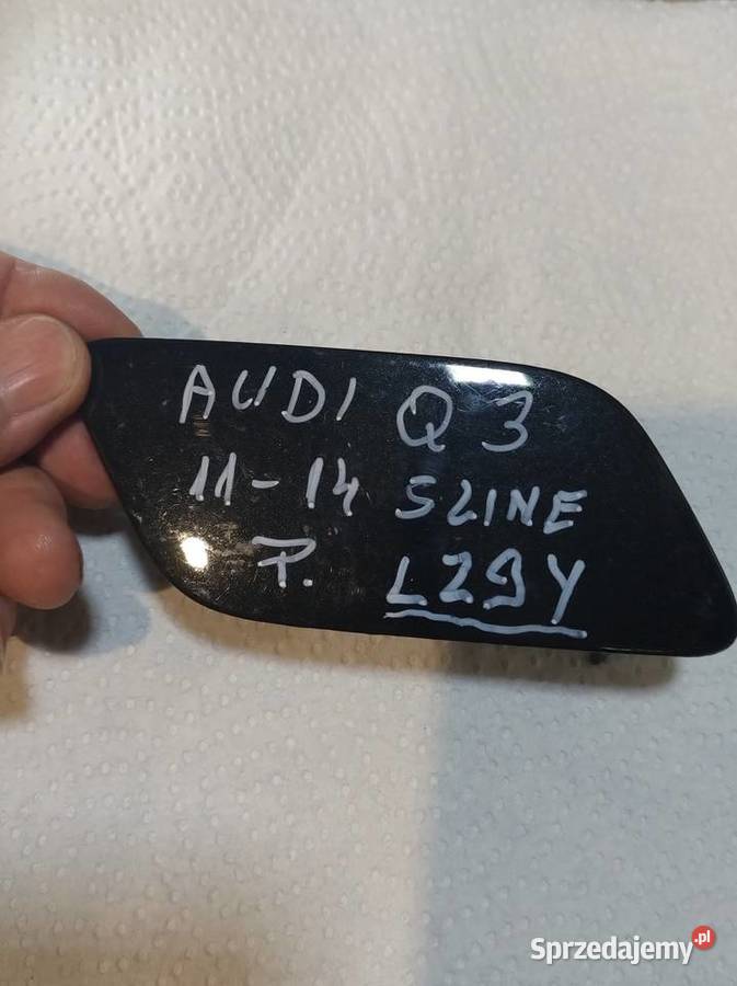 Prawy spryskiwacz reflektora zaslepki