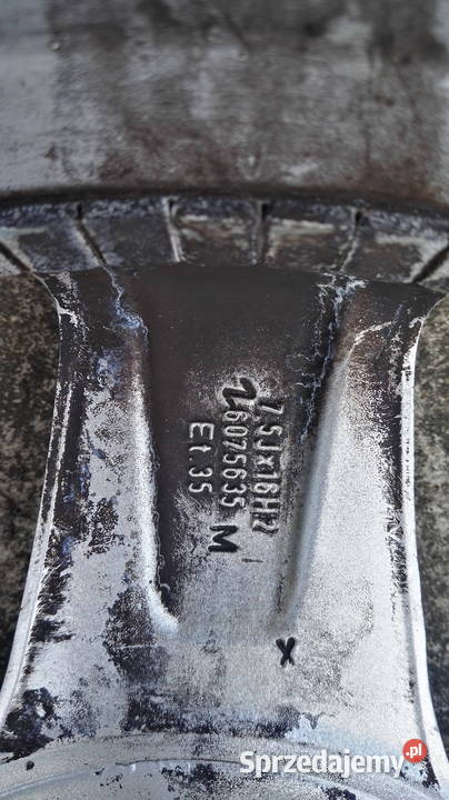 Felgi aluminiowe R16 J75 ET35 Ostrów Wielkopolski sprzedam