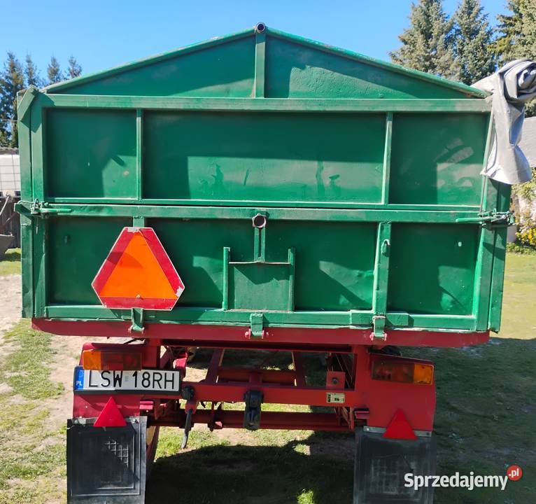 Przyczepa 45 t Pom Goleniów d47 d732 Stryjno-Kolonia