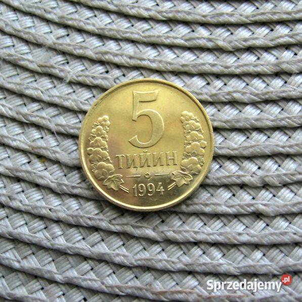 Uzbekistan 5 Tyjanów 1994r Ładna