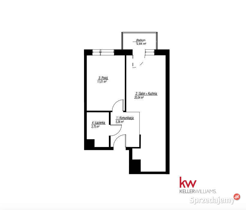 Mieszkanie Poznań 4006m2 2 pokoje