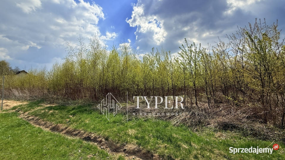 Działka budowl Zbylit Góra Skotnik 15 arów utwardzona Nieruchomości Zbylitowska Góra