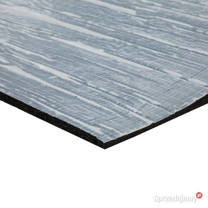 Mata pianka gumowa termoizolacyjna z aluminium Łąki
