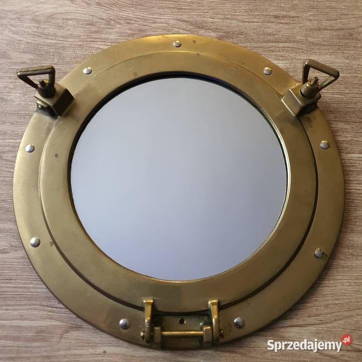 Bulaj lustro okrętowe mosiądz lubuskie Nowa Sól