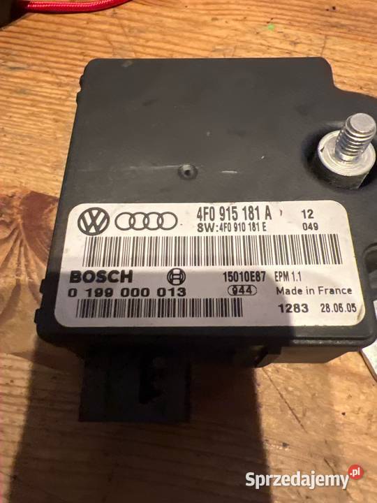 Moduł sterownik akumulatora audi a6 4f0915181a