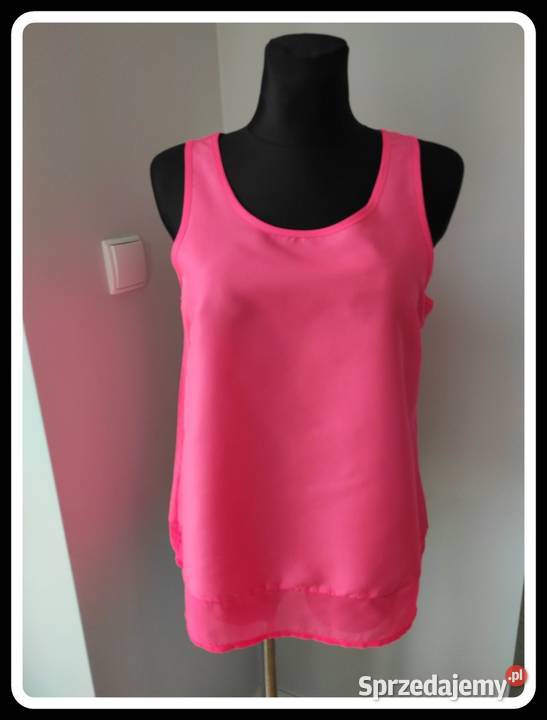 Atmosphere koszulka top różowa neon 40 L 42 XL Atmosphere