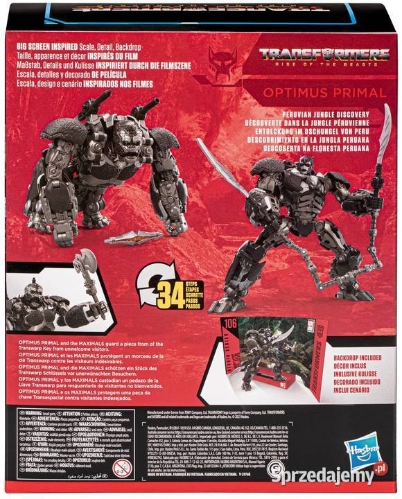 Transformers Optimus Primal Generations Studio Hasbro Mogilany sprzedam