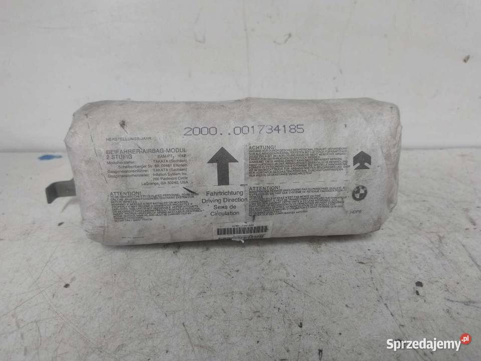 PODUSZKA AIRBAG PASAŻERA BMW E46 sprzedam
