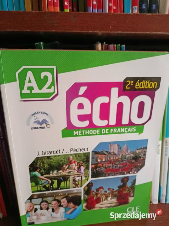 Echo a2 najtańsze książki językowa księgarnia Rok wydania 2018 mazowieckie Warszawa