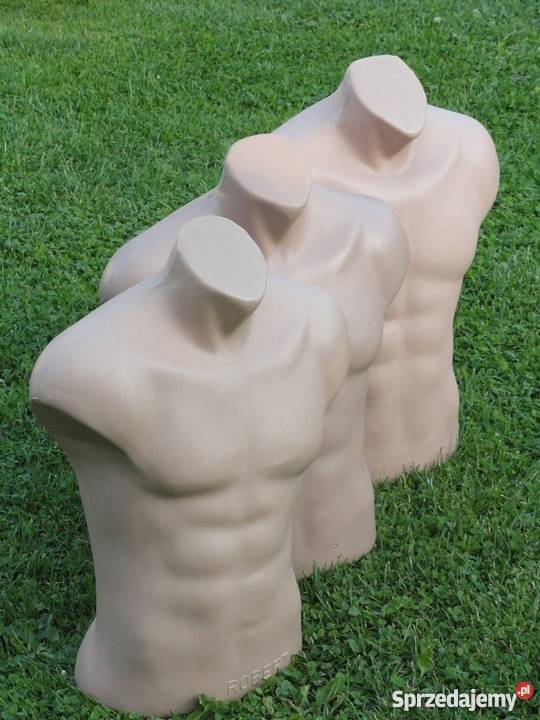 manekiny wystawowe męskie TORSY Biłgoraj