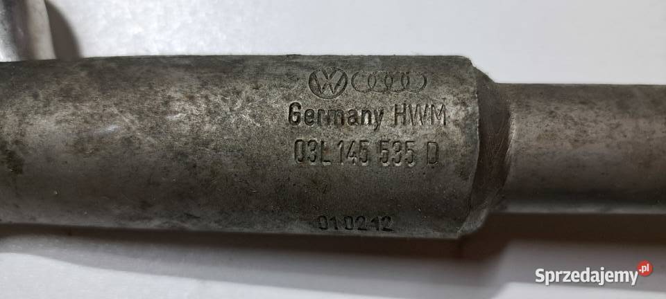 Spływ oleju turbosprężarki 03L145535D 20 TDI Luzino sprzedam