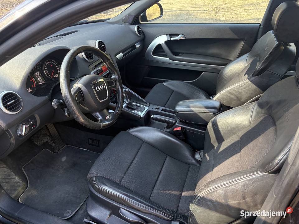 Audi A3 sline 8p 20tdi CR 170 DSG stronic 2009 aluminiowe felgi Jelcz-Laskowice