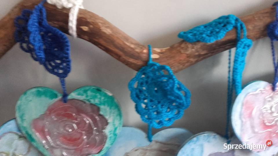 PRZEWIESZKI ZAKŁADKI DO KSIĄŻEK różane serduszka wielkopolskie Piła sprzedam