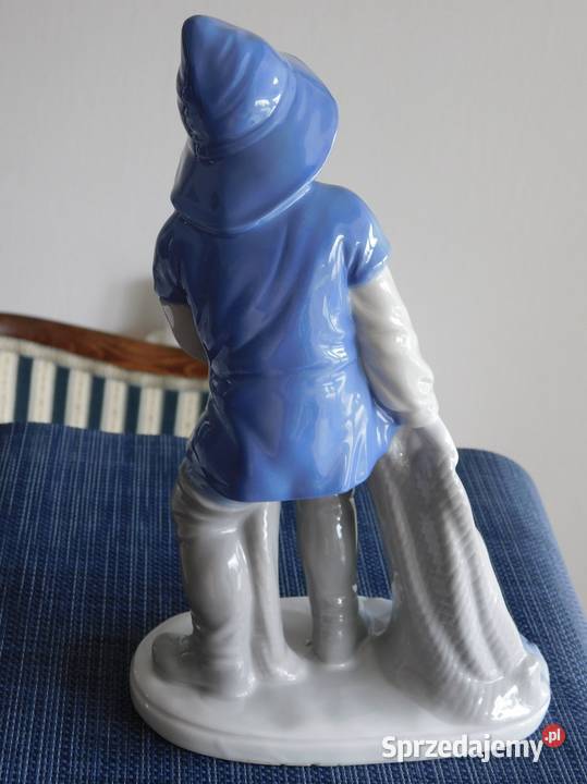 Figurka rybaka Wagner Abel Lippelsdorf GDR 13