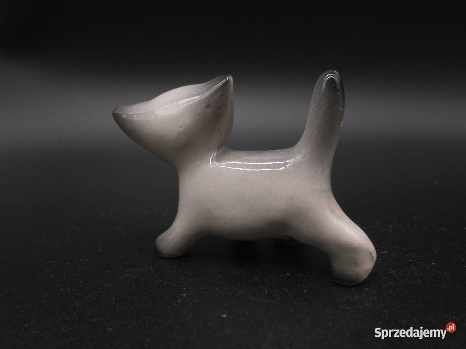Figurka ceramiczny kotek Raszków