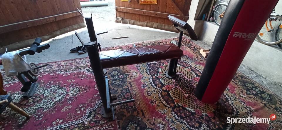 Ławka z modlitewnikem solidna Siłownia i fitness