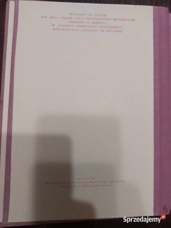 Klaser jubileuszowy tom III 19561959 Filatelistyka Konin