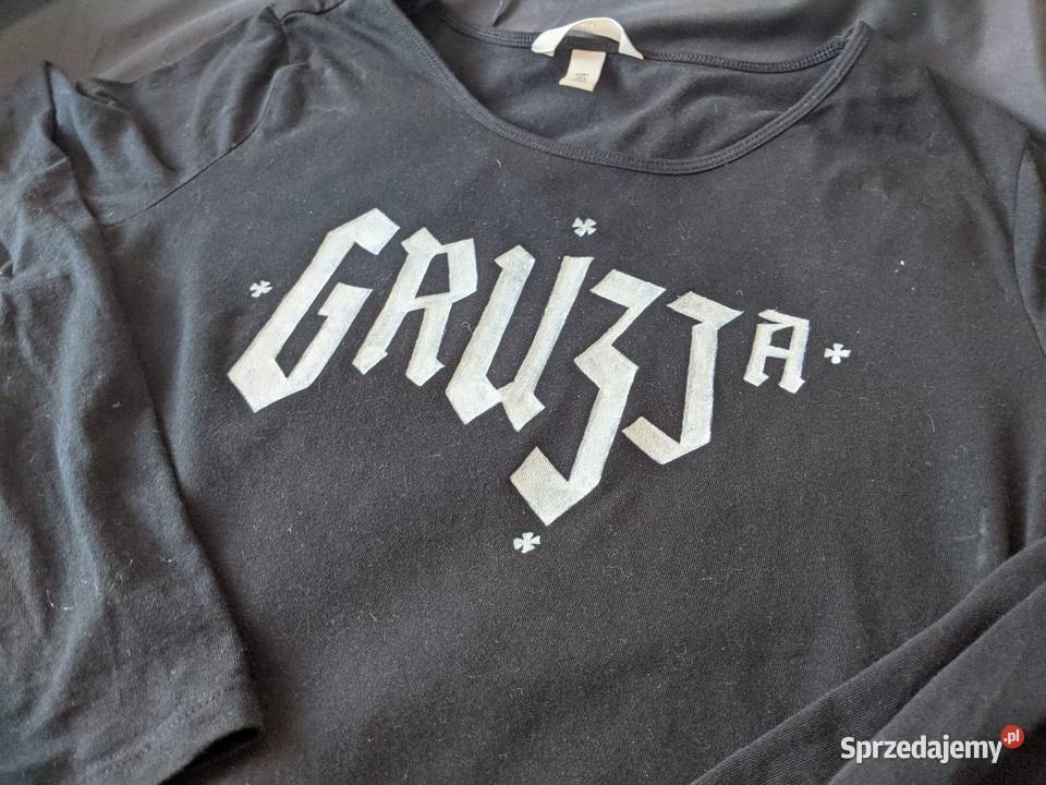 Longsleeve damski logo zespołu Gruzja fan art Poznań