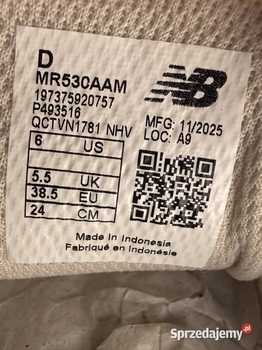 ButySneakersy Balance MR530AAM Warszawa