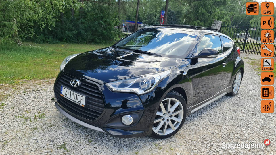 Hyundai Veloster 16 TURBO 186 NAVI Panorama benzyna świętokrzyskie