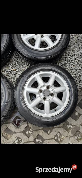 Felgi VW 4x100 opony letnie 1657014 Vento Polo Krępiec