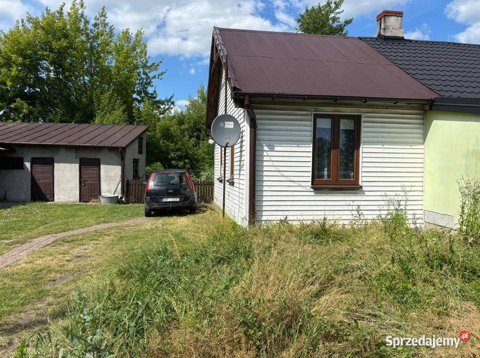Działka usługowa 692 m2 z domem Stacyjnej Ostrów Mazowiecka