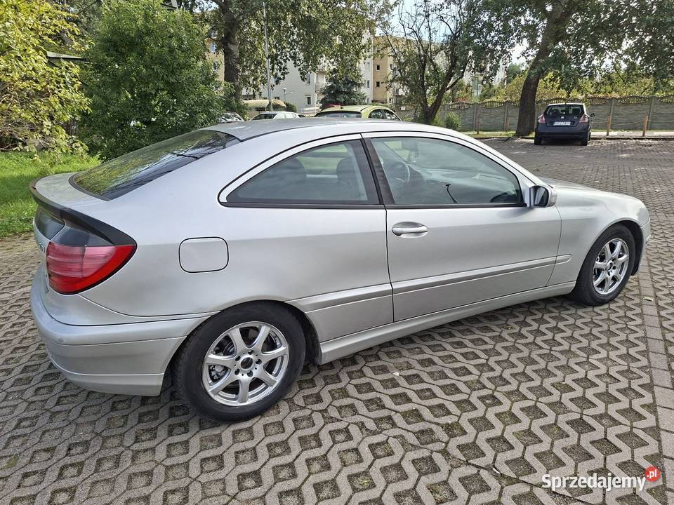 MERCEDES C SPORTCOUPE 22CDI 160 03r klima bez Wrocław sprzedam