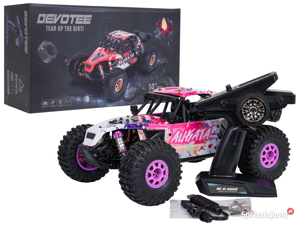 Crawler RC Alikata 1 12 fioletowy 50 h 4x4 Warszawa