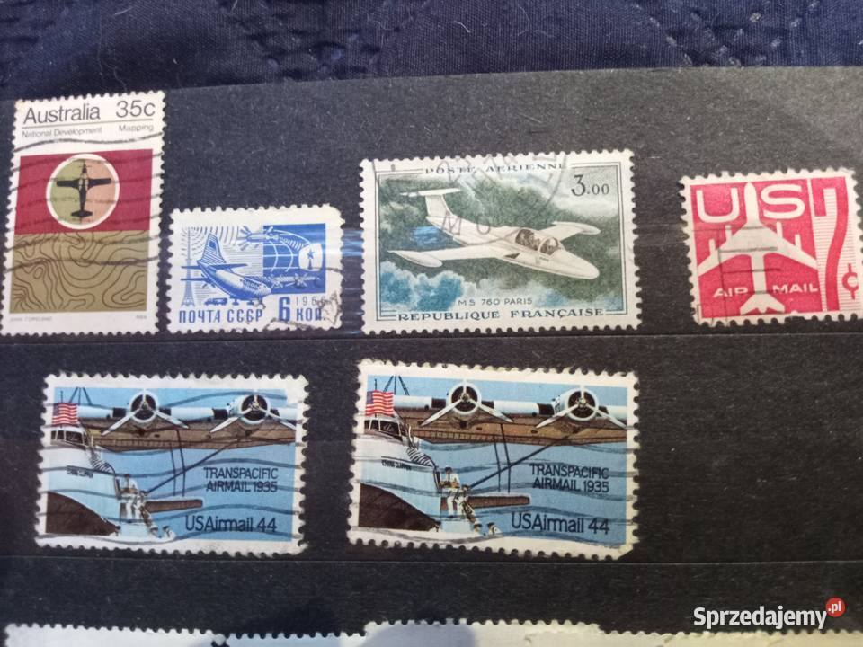 Znaczki lotnicze Świdnica sprzedam