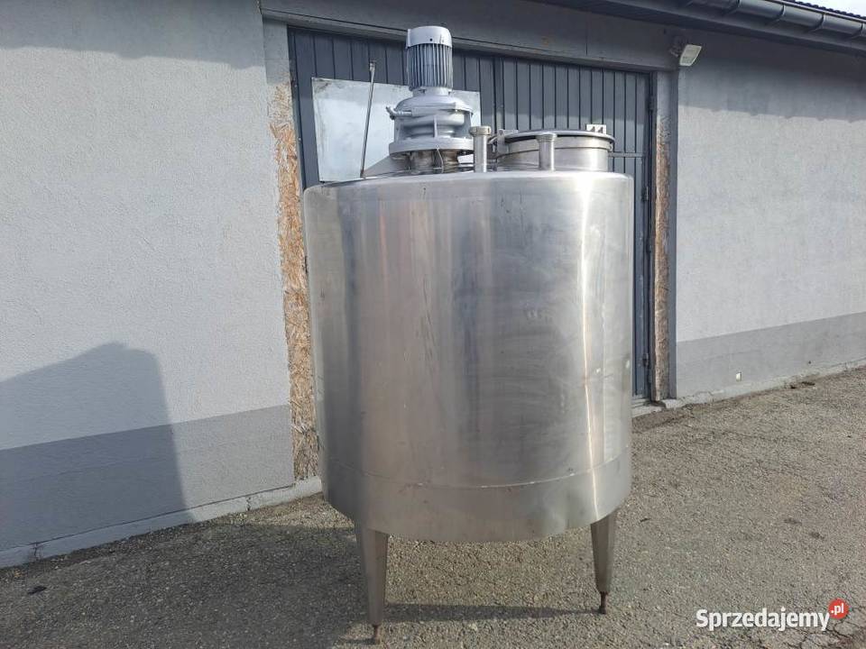 Zbiornik nierdzewny z mieszadłem 1450 L Stary Sącz