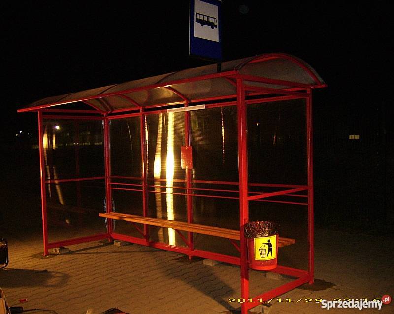 Wiata przystankowa wiata autobusowa przystanek Gorlice