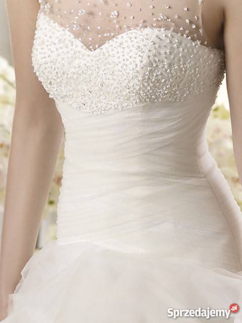 Piękna suknia ST PATRICK Arona zjawiskowa 65cm Olsztyn