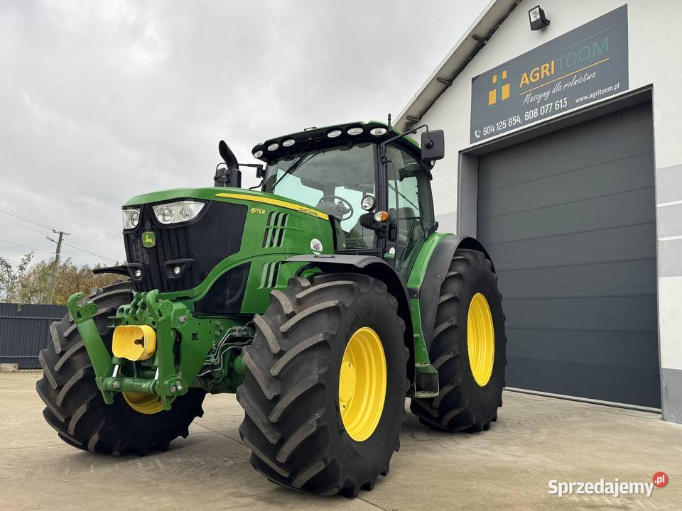 Ciagnik rolniczy John Deere 6175 R 2016r Lubowidz