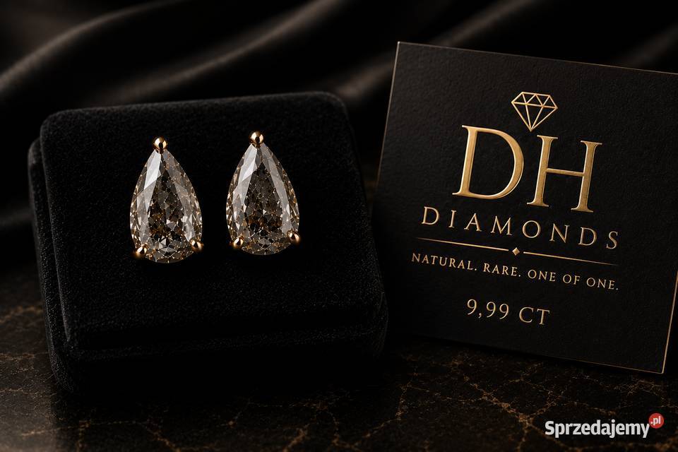 DH Diamonds Naturalna para diamentów Salt Pepper