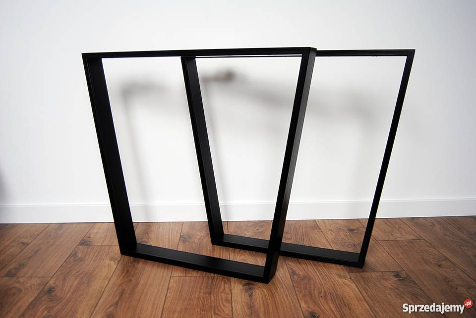 nogi metalowe do stołu podstawa do stołu loft 80cm