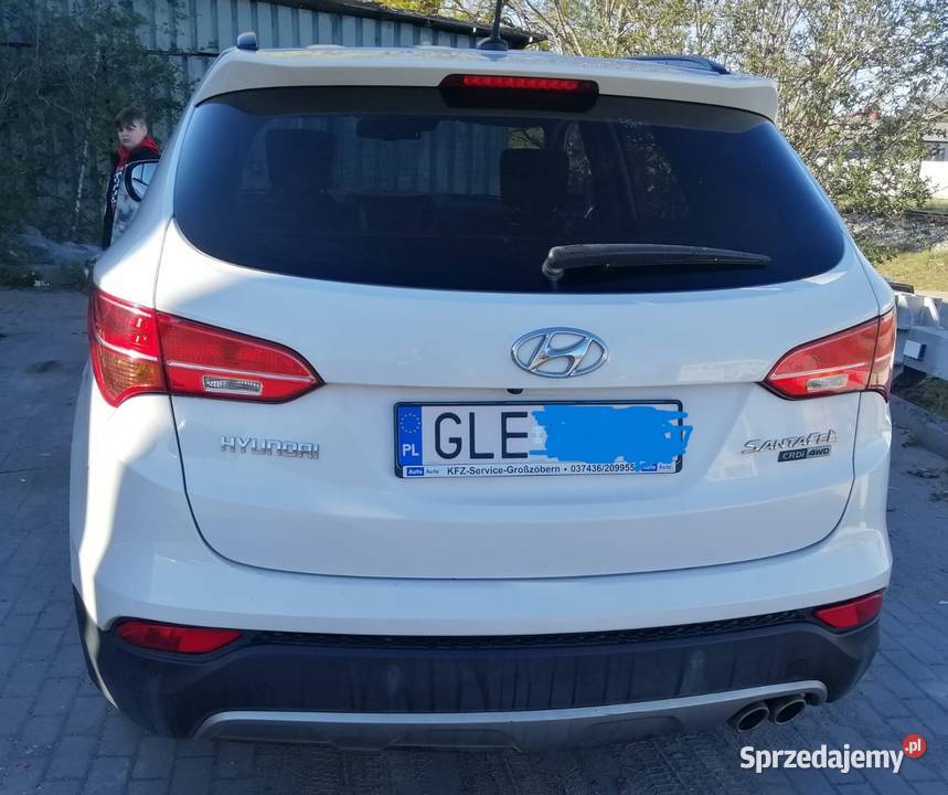 Hyundai Santa Fe III 22 biała perła duży Lębork sprzedam