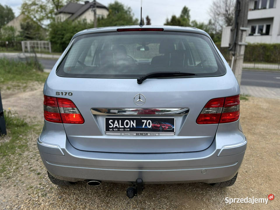 Mercedes B 170 17 Klima ALu El szyby Ks Serw Bez tempomat Częstochowa